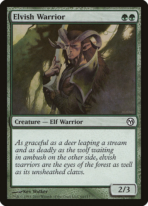 Elvish Warrior [Duels of the Planeswalkers] | Gear Gaming Bentonville