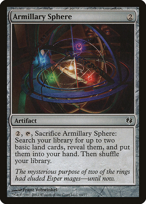 Armillary Sphere [Duel Decks: Venser vs. Koth] | Gear Gaming Bentonville