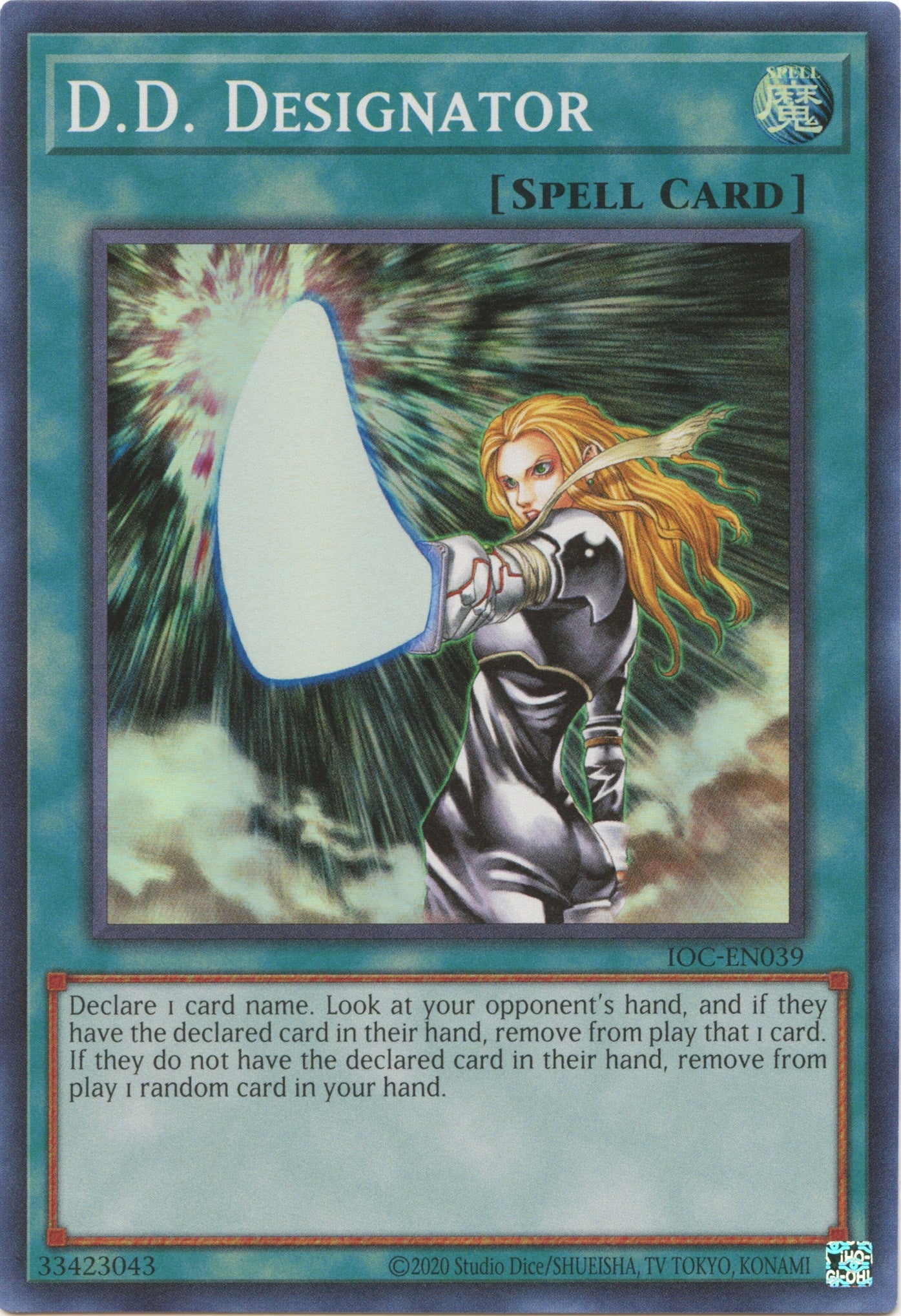 D.D. Designator (25th Anniversary) [IOC-EN039] Super Rare | Gear Gaming Bentonville