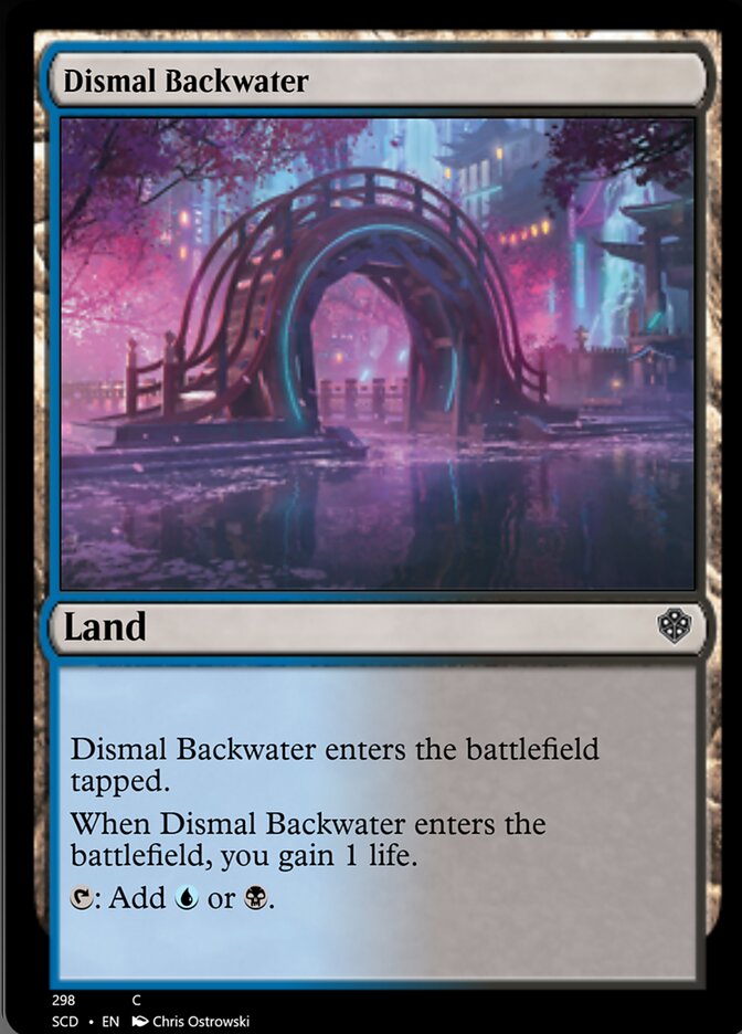 Dismal Backwater [Starter Commander Decks] | Gear Gaming Bentonville