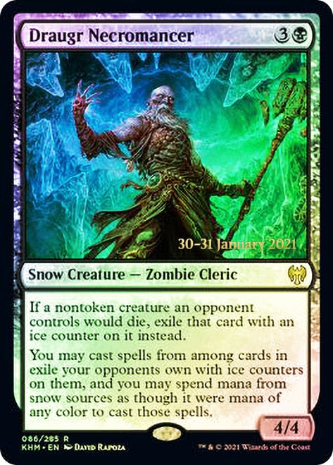 Draugr Necromancer  [Kaldheim Prerelease Promos] | Gear Gaming Bentonville