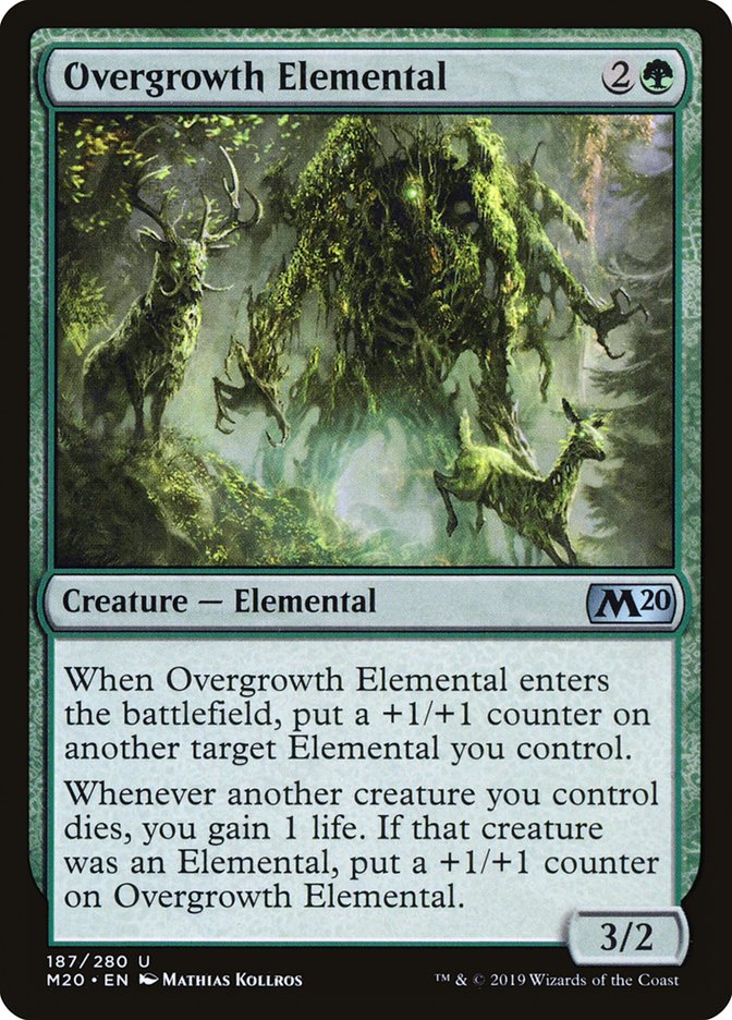 Overgrowth Elemental [Core Set 2020] | Gear Gaming Bentonville