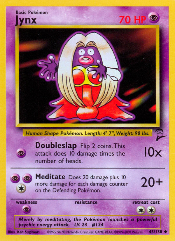 Jynx (45/130) [Base Set 2] | Gear Gaming Bentonville