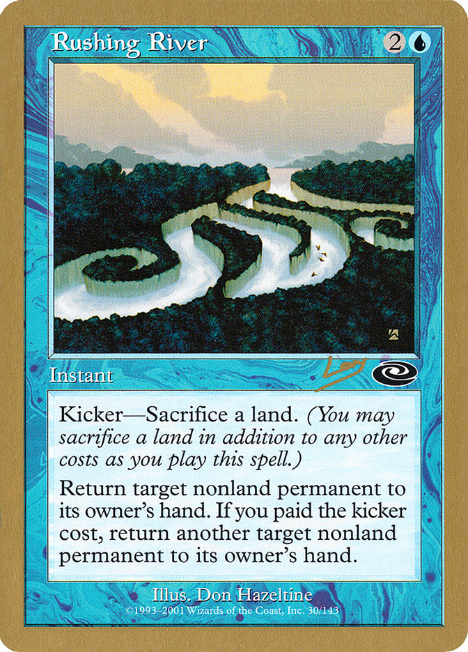 Rushing River (Raphael Levy) [World Championship Decks 2002] | Gear Gaming Bentonville