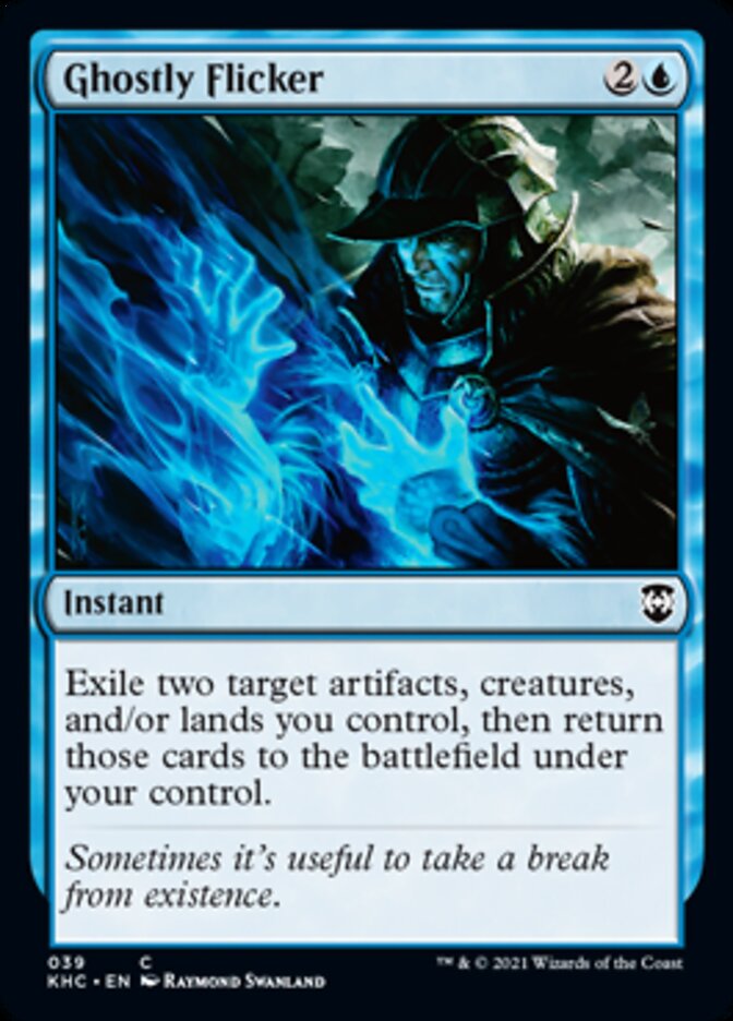 Ghostly Flicker [Kaldheim Commander] | Gear Gaming Bentonville