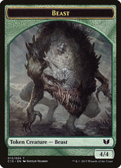 Beast // Snake (017) Double-Sided Token [Commander 2015 Tokens] | Gear Gaming Bentonville