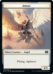 Zombie // Angel Double-sided Token [Double Masters 2022 Tokens] | Gear Gaming Bentonville