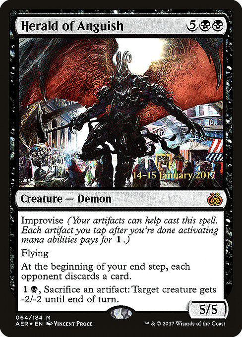 Herald of Anguish [Prerelease Cards] | Gear Gaming Bentonville