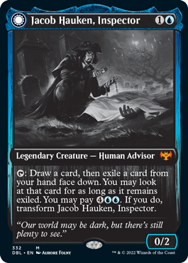 Jacob Hauken, Inspector // Hauken's Insight [Innistrad: Double Feature] | Gear Gaming Bentonville