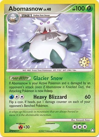 Abomasnow (19/123) [Countdown Calendar Promos] | Gear Gaming Bentonville