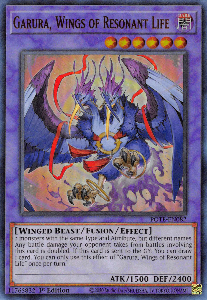 Garura, Wings of Resonant Life [POTE-EN082] Ultra Rare | Gear Gaming Bentonville