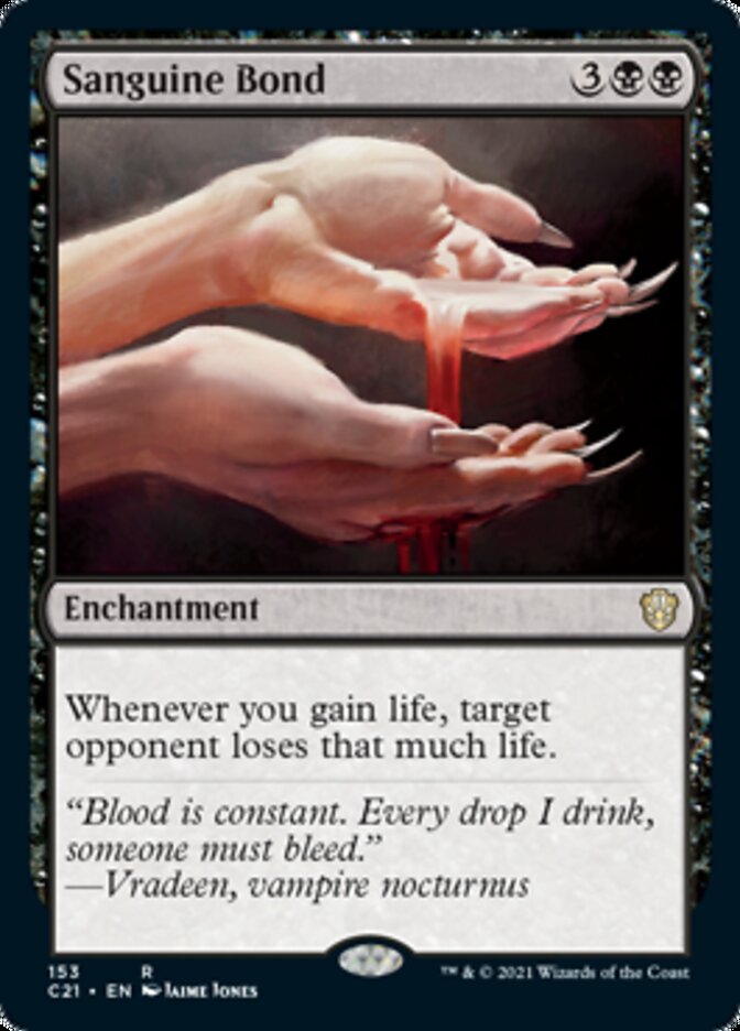 Sanguine Bond [Commander 2021] | Gear Gaming Bentonville