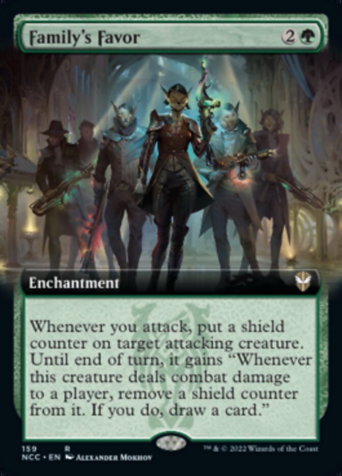 Family's Favor (Extended Art) [Streets of New Capenna Commander] | Gear Gaming Bentonville