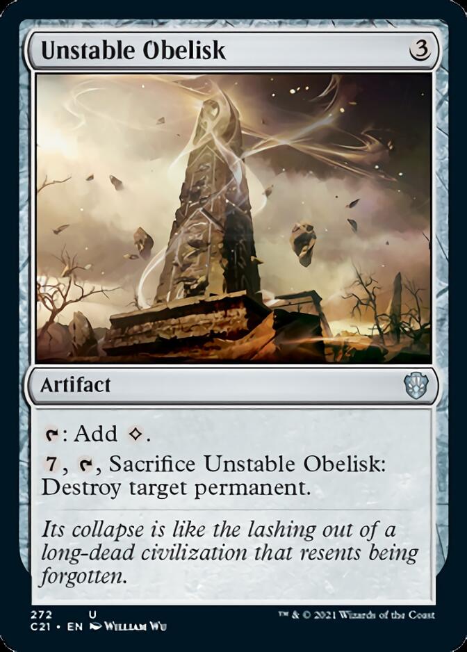 Unstable Obelisk [Commander 2021] | Gear Gaming Bentonville