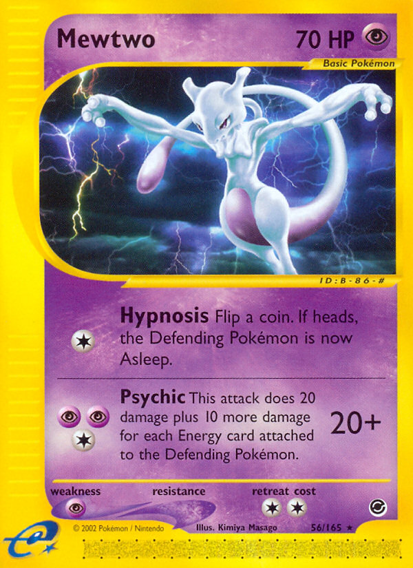 Mewtwo (56/165) [Expedition: Base Set] | Gear Gaming Bentonville