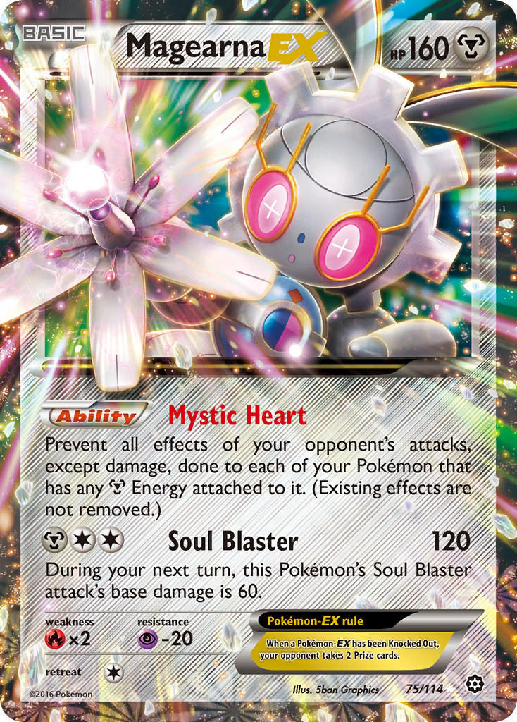 Magearna EX (75/114) [XY: Steam Siege] | Gear Gaming Bentonville