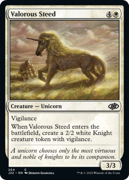 Valorous Steed [Jumpstart 2022] | Gear Gaming Bentonville