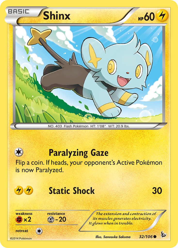 Shinx (32/106) [XY: Flashfire] | Gear Gaming Bentonville