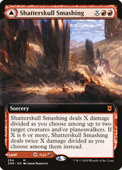 Shatterskull Smashing // Shatterskull, the Hammer Pass (Extended Art) [Zendikar Rising] | Gear Gaming Bentonville