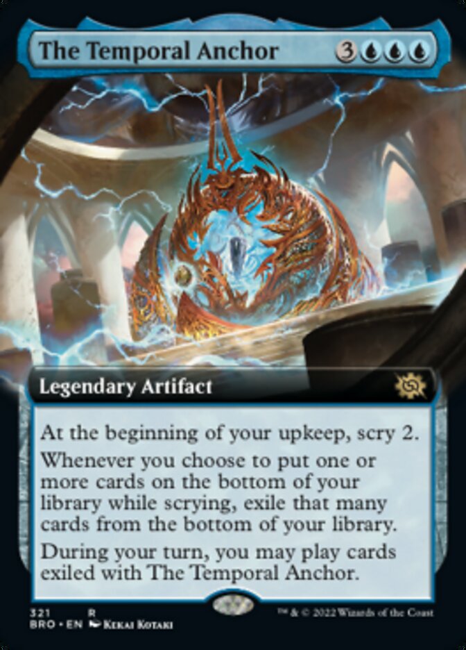 The Temporal Anchor (Extended Art) [The Brothers' War] | Gear Gaming Bentonville