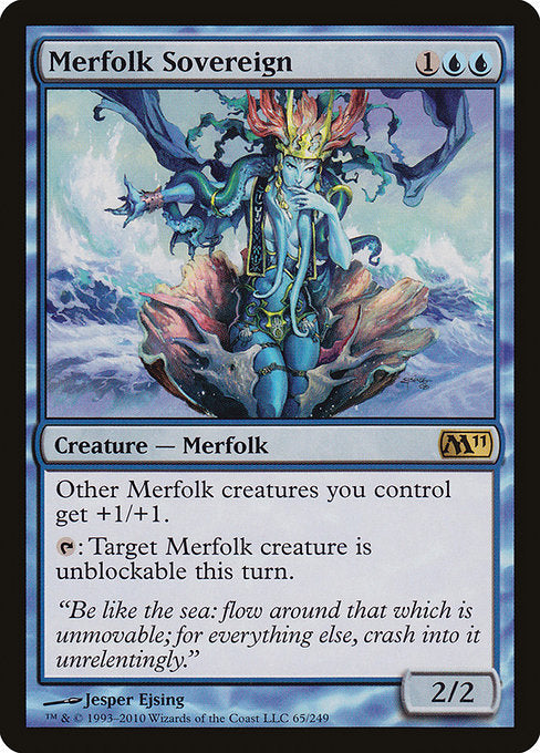 Merfolk Sovereign [Magic 2011 (M11)] | Gear Gaming Bentonville