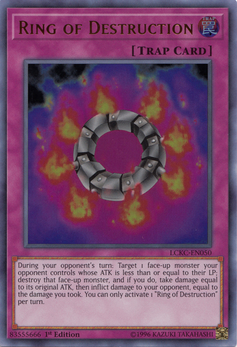 Ring of Destruction [LCKC-EN050] Ultra Rare | Gear Gaming Bentonville