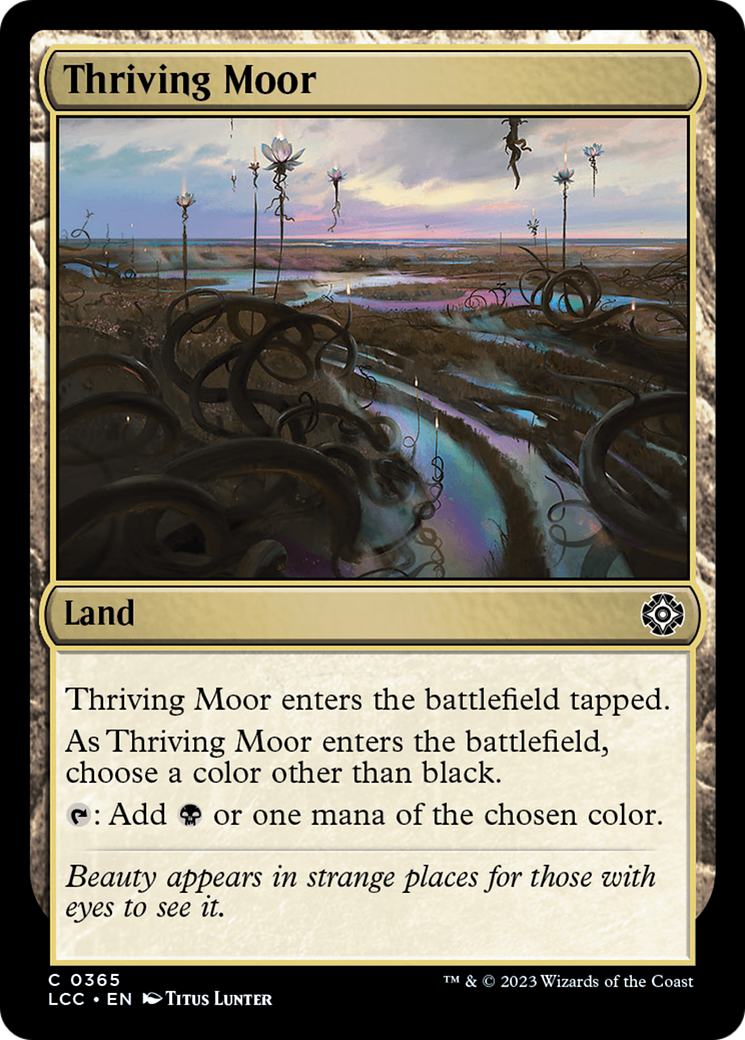 Thriving Moor [The Lost Caverns of Ixalan Commander] | Gear Gaming Bentonville