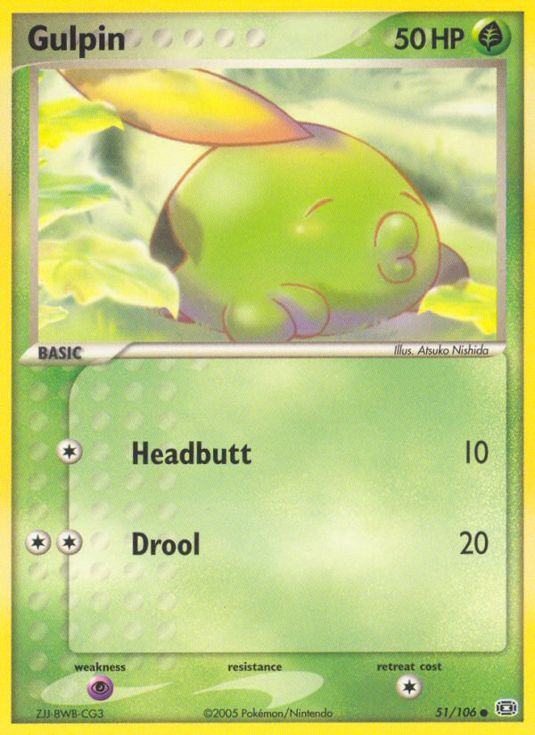 Gulpin (51/106) [EX: Emerald] | Gear Gaming Bentonville