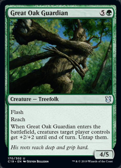 Great Oak Guardian [Commander 2019] | Gear Gaming Bentonville