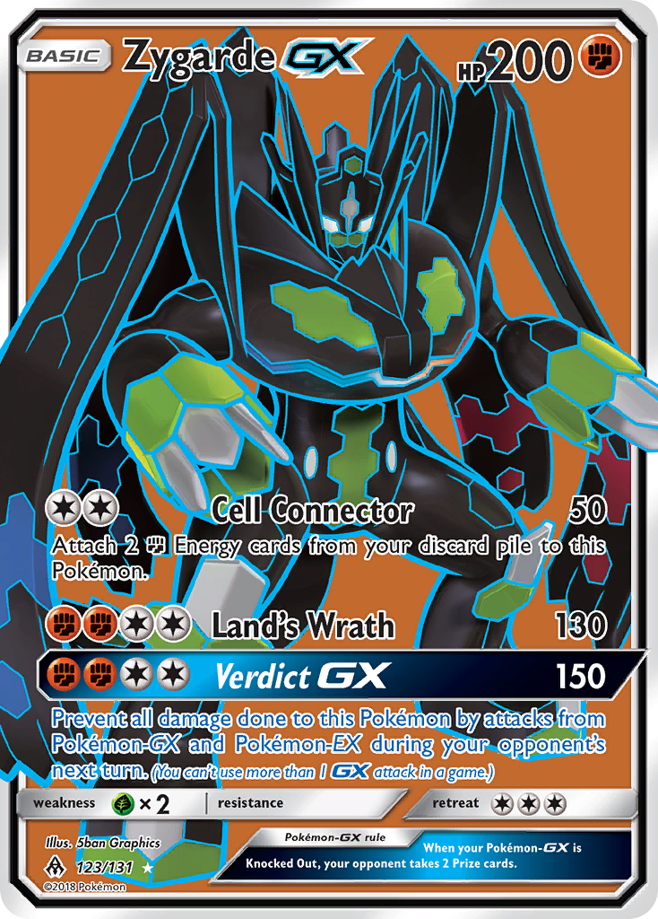 Zygarde GX (123/131) [Sun & Moon: Forbidden Light] | Gear Gaming Bentonville