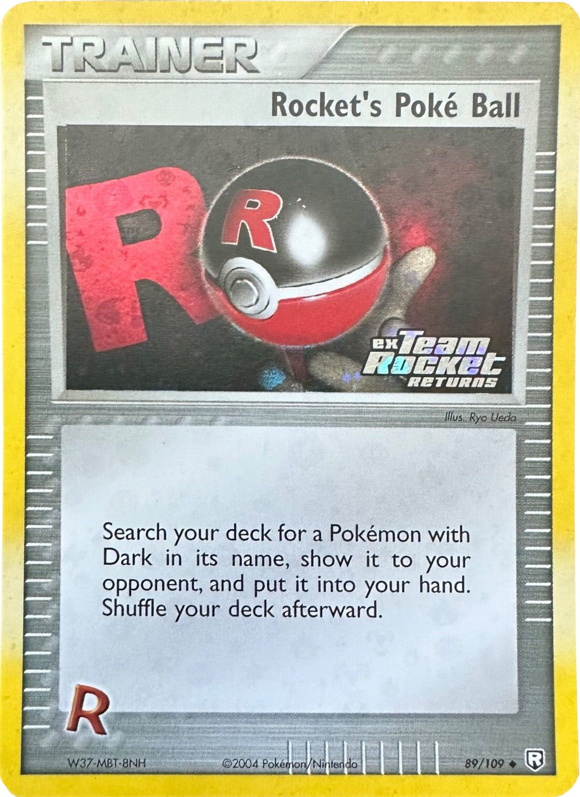 Rocket's Poke Ball (89/109) (Stamped) [EX: Team Rocket Returns] | Gear Gaming Bentonville