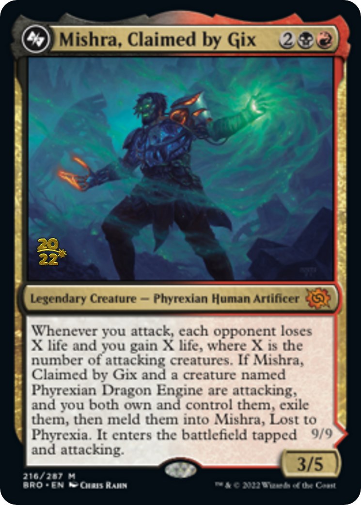 Mishra, Claimed by Gix [The Brothers' War Prerelease Promos] | Gear Gaming Bentonville