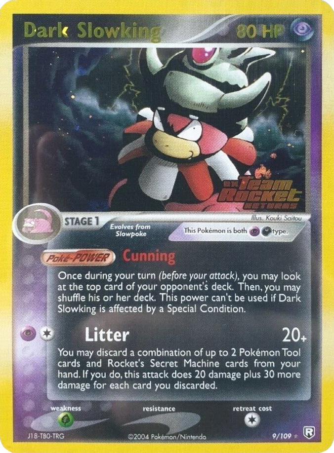 Dark Slowking (9/109) (Stamped) [EX: Team Rocket Returns] | Gear Gaming Bentonville