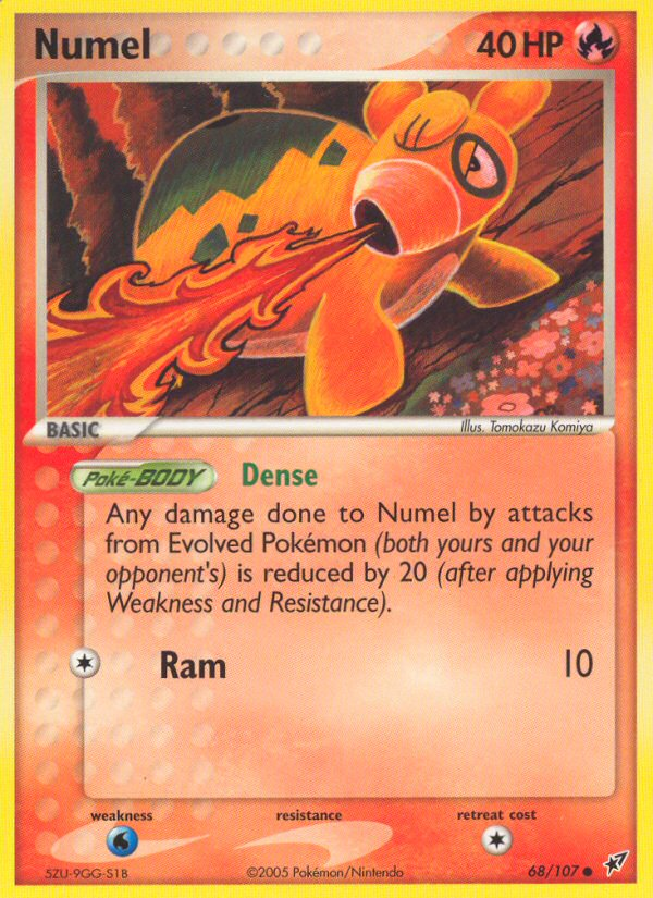 Numel (68/107) [EX: Deoxys] | Gear Gaming Bentonville