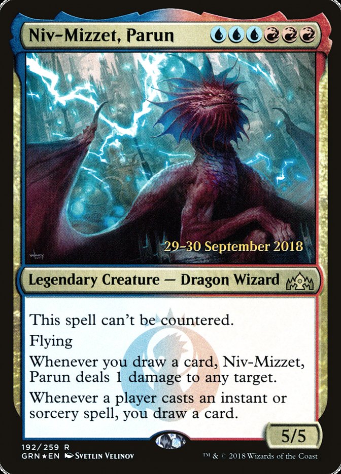 Niv-Mizzet, Parun  [Guilds of Ravnica Prerelease Promos] | Gear Gaming Bentonville