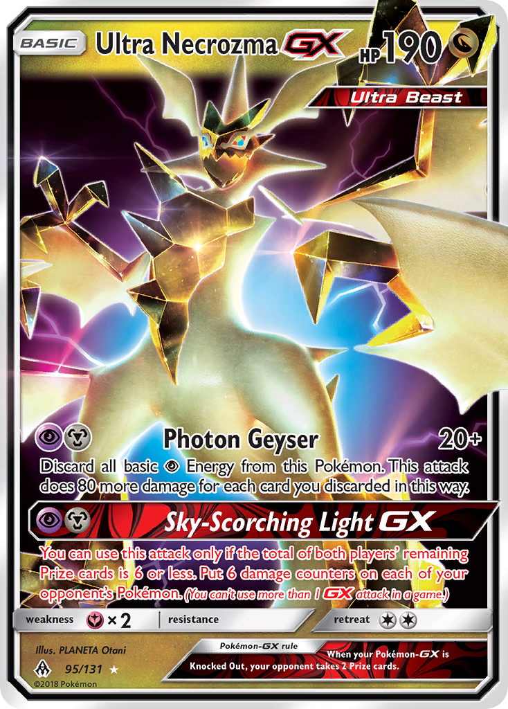 Ultra Necrozma GX (95/131) [Sun & Moon: Forbidden Light] | Gear Gaming Bentonville