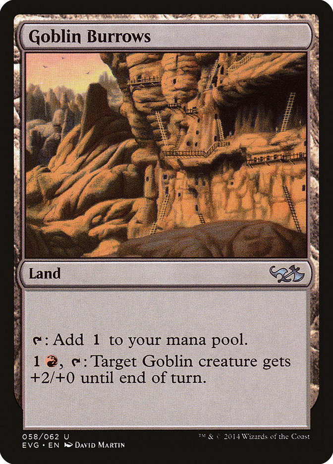 Goblin Burrows (Elves vs. Goblins) [Duel Decks Anthology] | Gear Gaming Bentonville