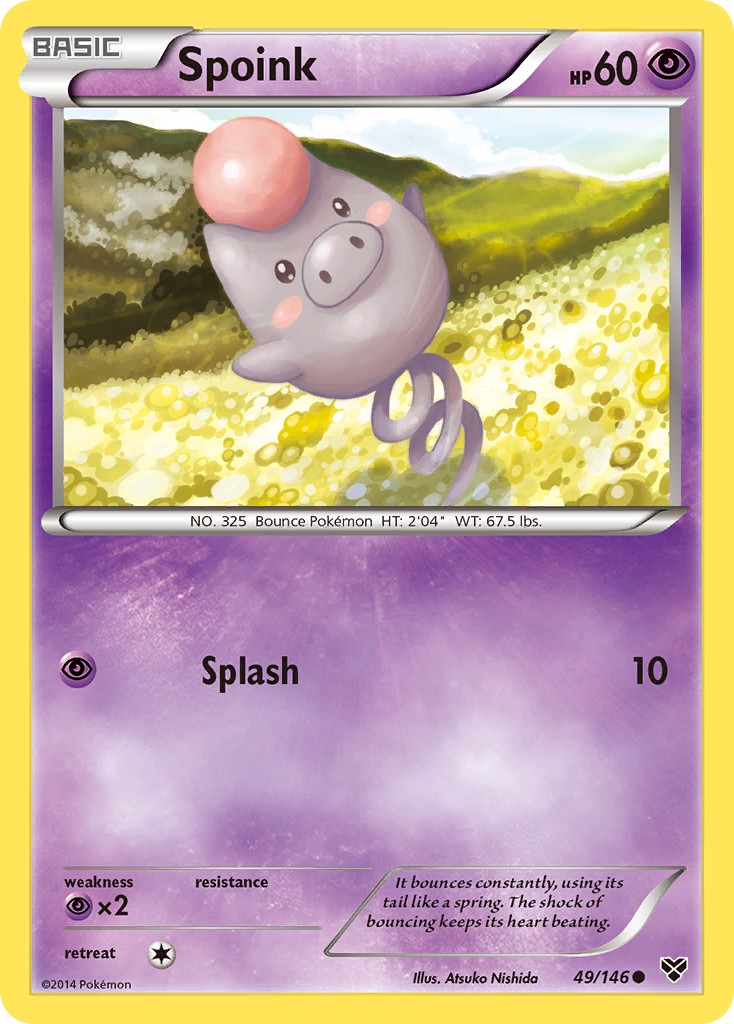 Spoink (49/146) [XY: Base Set] | Gear Gaming Bentonville