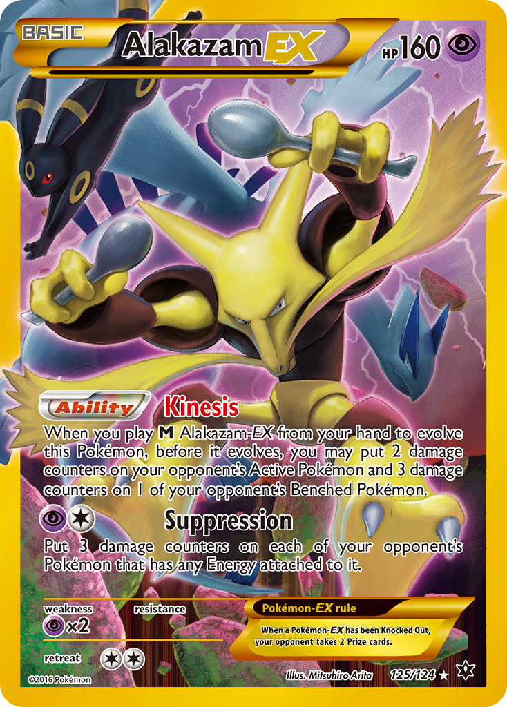 Alakazam EX (125/124) [XY: Fates Collide] | Gear Gaming Bentonville