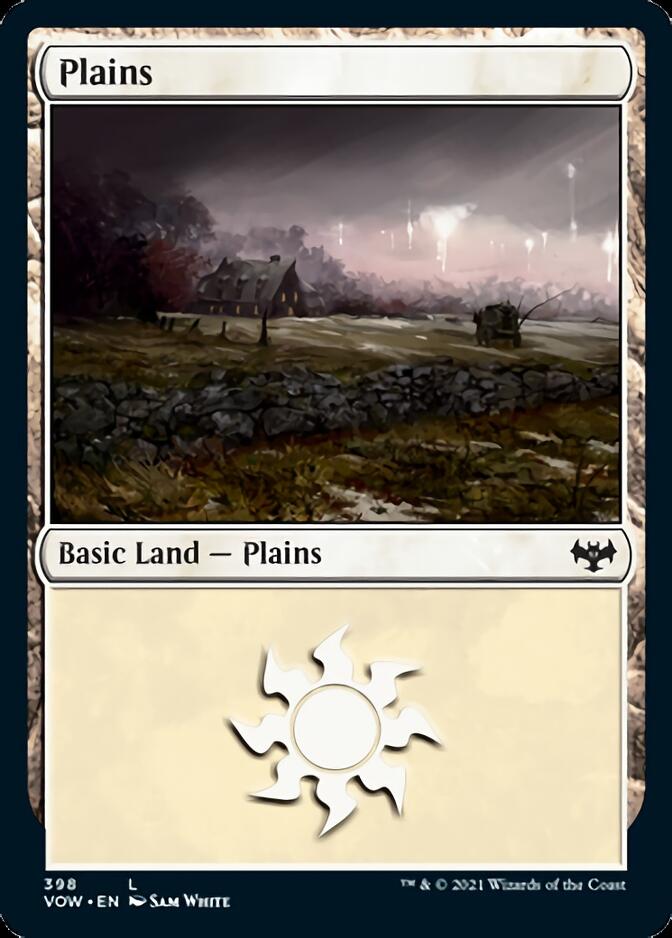 Plains (398) [Innistrad: Crimson Vow] | Gear Gaming Bentonville