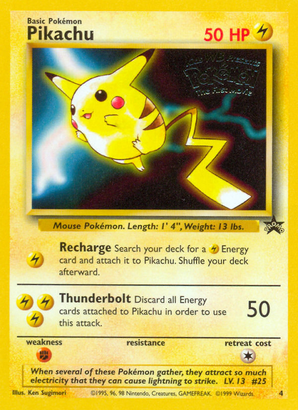 Pikachu (4) [Wizards of the Coast: Black Star Promos] | Gear Gaming Bentonville