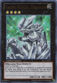 Kachi Kochi Dragon [Yu-Gi-Oh! ZEXAL Manga Promotional Cards] [YZ01-EN001] | Gear Gaming Bentonville