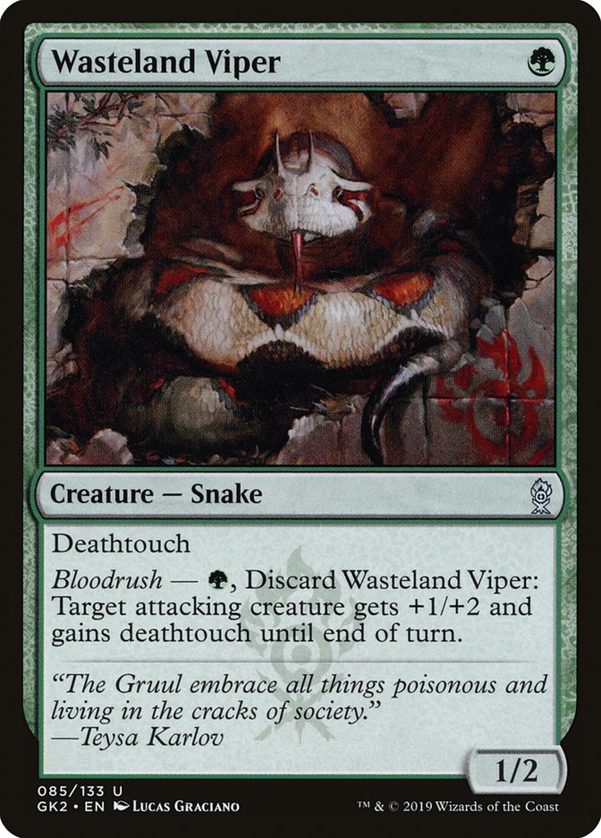 Wasteland Viper [Ravnica Allegiance Guild Kit] | Gear Gaming Bentonville