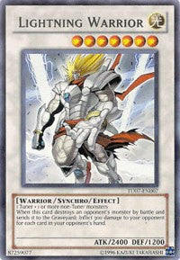 Lightning Warrior [Turbo Pack: Booster Seven] [TU07-EN007] | Gear Gaming Bentonville