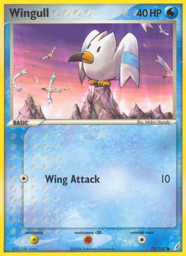 Wingull (70/100) [EX: Crystal Guardians] | Gear Gaming Bentonville