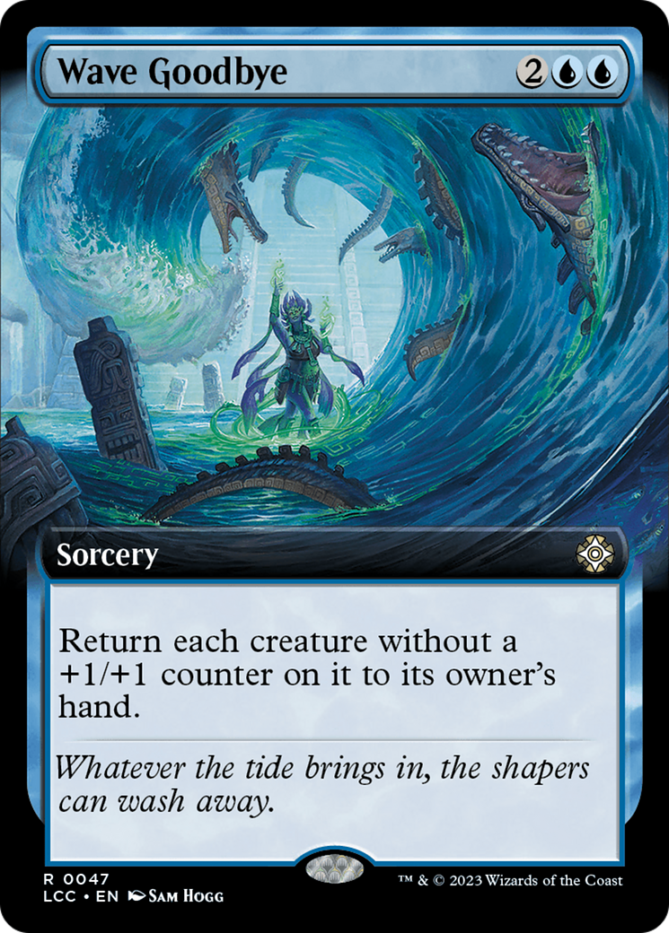 Wave Goodbye (Extended Art) [The Lost Caverns of Ixalan Commander] | Gear Gaming Bentonville