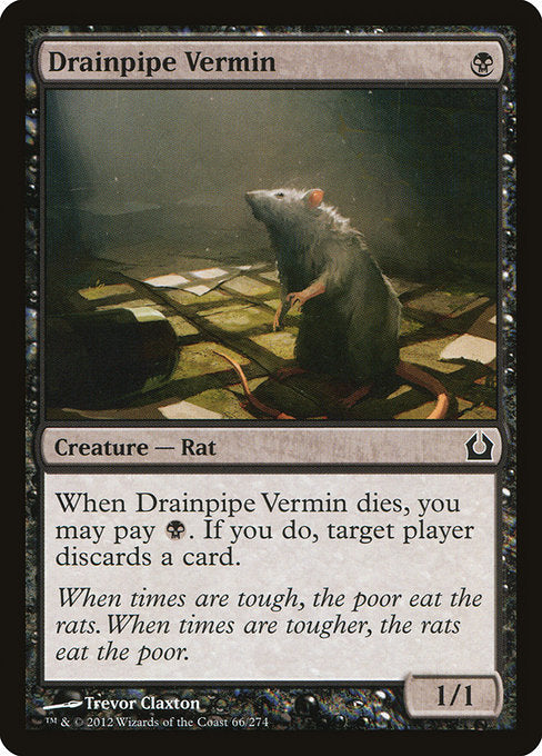 Drainpipe Vermin [Return to Ravnica] | Gear Gaming Bentonville