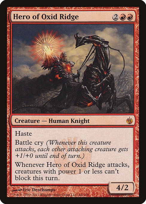 Hero of Oxid Ridge [Mirrodin Besieged] | Gear Gaming Bentonville