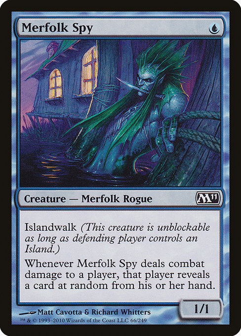 Merfolk Spy [Magic 2011 (M11)] | Gear Gaming Bentonville