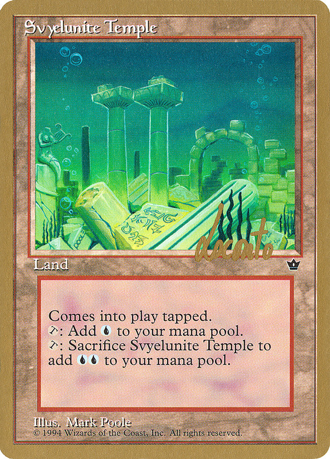 Svyelunite Temple (Michael Loconto) [Pro Tour Collector Set] | Gear Gaming Bentonville